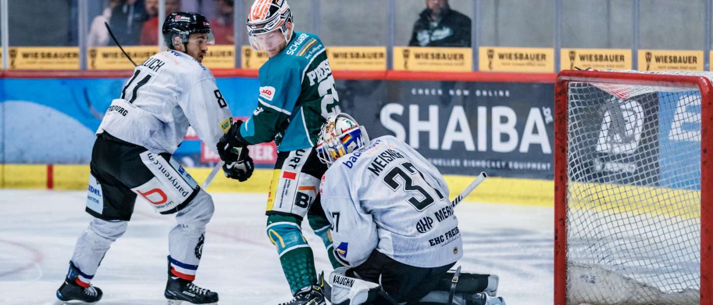 An Ben Meisner war für die Steelers erneut kein Vorbeikommen. (Foto: Timo Raiser) bibi Timo raiser
